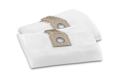 Kärcher Vliesfiltertüten 3-lagig, 3 Stück Staubsaugerfilter