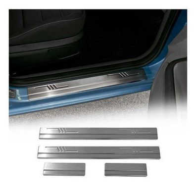Einstiegsleisten Türschweller für Ford C-Max 2007-2010 Edelstahl Silber 4tlg