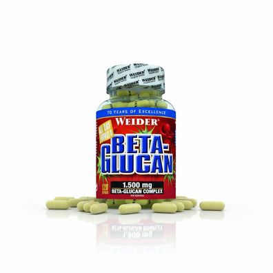 Weider Beta Glucan ab 120 Kapseln Dose