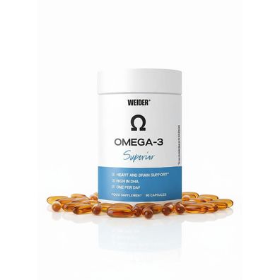 Weider Omega-3 Caps - Dose ab 90 Kapseln
