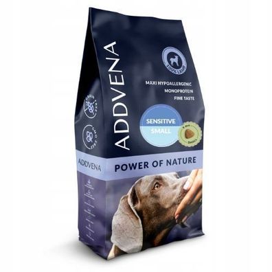 Trockenfutter für Hunde Addvena POWER OF NATURE Sensitive Kleines Lamm 10 kg