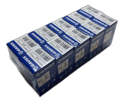 10 Stück Gauss Halogen Lampe H7 12V 55W
