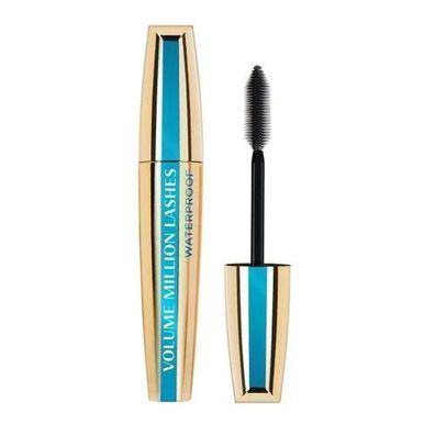L'Oreal Paris Volume Million Lashes Wasserdichte Mascara Schwarz, 9 ml