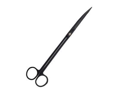 NatureHolic Scaping Scissors curved black - 25cm schwarze Pflanzenschere