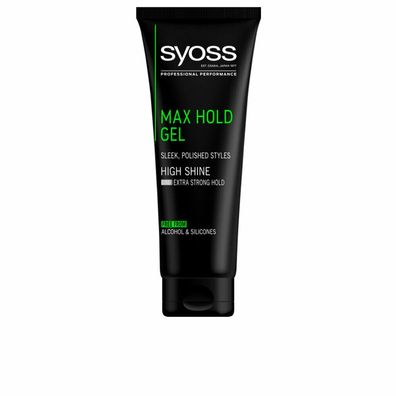Syoss Gel Max Hold Haargel Fixiergel 250ml