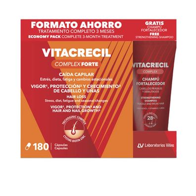 Vitacrecil Complex FORTE Kapseln + Shampoo 2 Einheiten