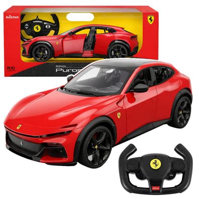LeanToys Ferrari Purosangue ferngesteuertes Auto RC Rastar Rot 1:14