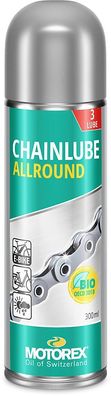 Motorex Kettenöl Chainlube Allround l 300 ml - biologisch abbaubares Kettenspray fér