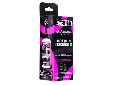 Muc-Off Dichtmittelkit fér Innenschläuche 300 ml Pink - Pannenhilfe bis 4 mm