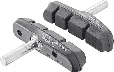 Shimano M65T Bremsschuh-Satz fér Cantileverbremsen - zuverlässige Bremsleistung im Ge