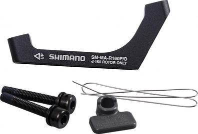 Shimano Scheibenbremsadapter Hinten PM FM Flat Mount - 160 mm