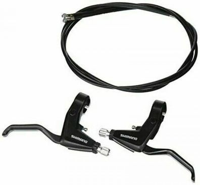 Shimano Bremshebel BL-T4000 Paar Bremshebel Schwarz Inkl. Zug und Hélle