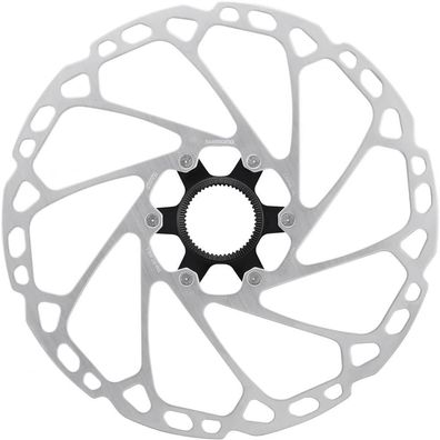 Shimano Bremsscheibe SM-RT64 203 mm Center Lock mit Verschlussring und Außenverzahnun