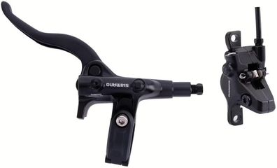 Shimano Scheibenbremse M4100/MT410 VR - Vormontierte Vorderrad-Bremsanlage fér MTB