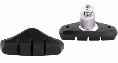 Shimano Bremsschuh R50T2 BR-CX50 Bremsschuhe - 1 Paar mit Schraube und U-Scheiben, Gr