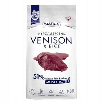 Trockenfutter für Hunde Baltica Nutraceutic Hypoallergen Game XS/S 12kg