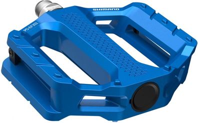 Shimano Pedal PD-EF202 Flat Pedal Blau - Plattformpedal fér Alltag und Freizeit