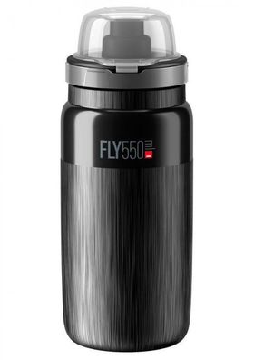 Elite Trinkflasche Fly Tex MTB 550ml schwarz