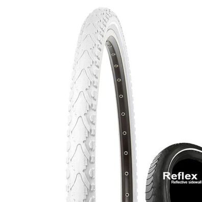 Kenda Reifen Khan 28x1.50 Zoll 40-622 weiß Reflex K-935 Draht