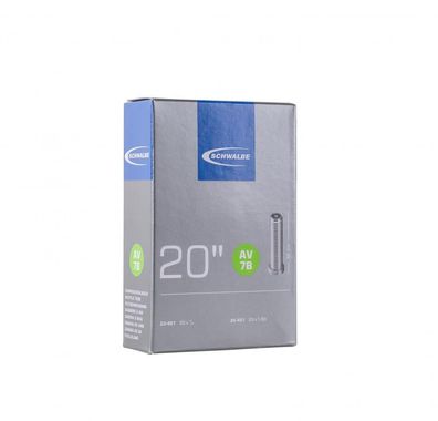 Schwalbe Schlauch AV7B 20" 23/25-451 AV 40mm - Standard Fahrradschlauch fér Rollstuhl
