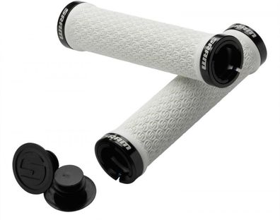 SRAM DH Silicone Locking Lenkergriffe 139 mm weiß