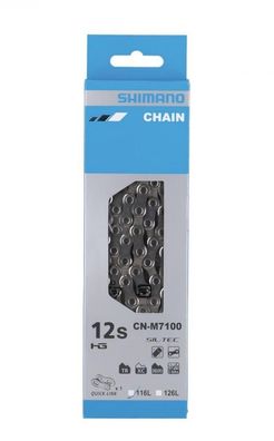 Shimano SLX CN-M7100 Kette 12-fach - 116 Glieder, Quick-Link