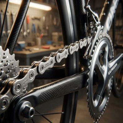 Shimano Kette Ultegra CN-6600 10-fach 116 Glieder Kette - fér 10-fach Rennradschaltun