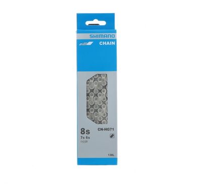 Shimano Kette CN-HG71 6-/7-/8-fach Kette - 138 Glieder fér Schaltsysteme
