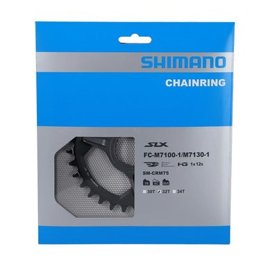 Shimano Kettenblatt SLX FC-M7100/7120/7130 32 Zähne - präziser Antrieb fér moderne MT