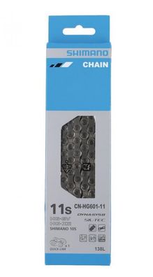 Shimano Kette DEORE CN-HG601 11-fach Kette - 138 Glieder mit Kettenschloss