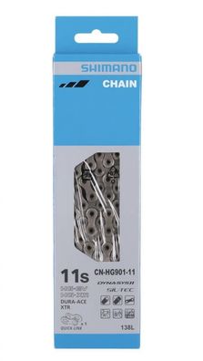 Shimano Kette XTR CN-HG901 11-fach 138 Glieder Kette - 11-fach Antrieb kompatibel