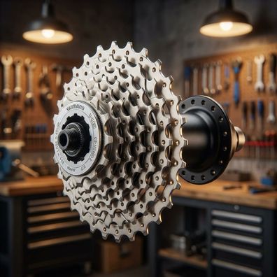 Shimano Kassette SORA CS-HG400 9-fach Kassette - 11 bis 25 Zähne fér Rennradantriebe