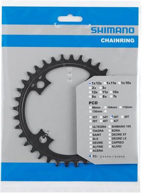 Shimano Kettenblatt SM-CRE80-12 36Z fér E-BIKE Systems - Effiziente Kraftébertragung