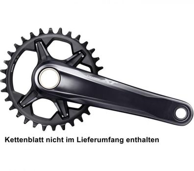 Shimano Kurbelgarnitur DEORE XT FC-M8120-1 12-fach 170 mm - 8120-1, 12-fach, 170 mm