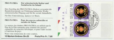 Schweiz Markenheft PP Nr MH 0-092 ESST X530A92