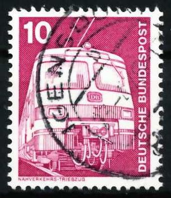 BRD DS Industrie u. Technik Nr 847 zentrisch gestempelt X66C6DA