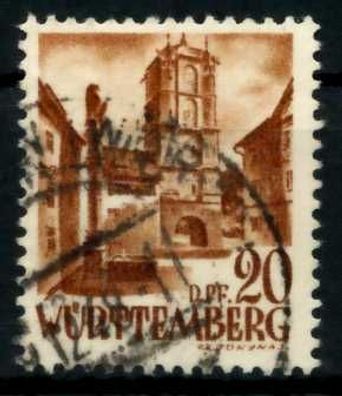 FZ Württemberg 2. Ausgabe Spezialisiert Nr 21yI X6DBA32