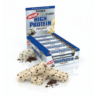 Weider 40% High Protein Bar - ab 24x50g Riegel Box verschiedene Geschmäcker