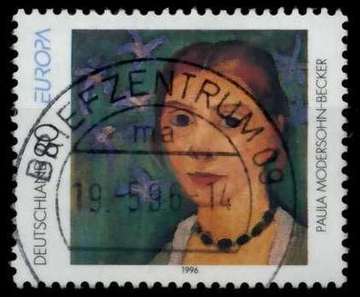 BRD BUND 1996 Nr 1854 zentrisch gestempelt X72CBAA