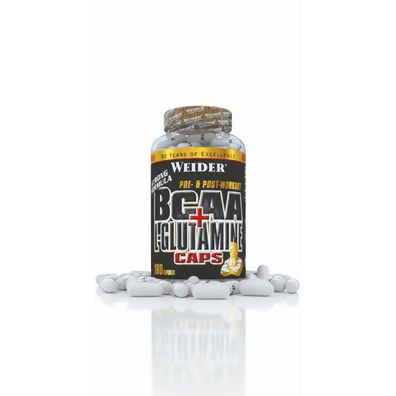 Weider BCAA + Glutamin - ab 180 Kapseln