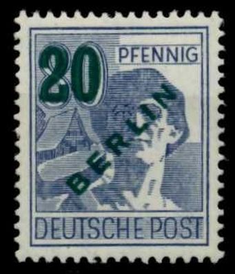 BERLIN 1949 Nr 66 postfrisch X784BE2