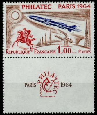 Frankreich 1964 Nr 1480Zfu postfrisch X827116