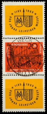 DDR Zusammendruck Nr SZd51 gestempelt 3ER STR X8D7662