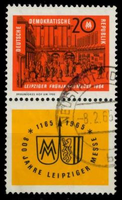 DDR Zusammendruck Nr SZd46 gestempelt SENKR PAAR X8EB476