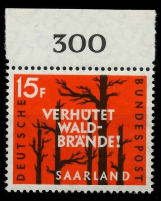 SAAR OPD 1958 Nr 431 postfrisch X9697CE