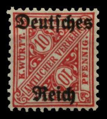 D-REICH DIENST Nr 58 postfrisch X6F004E