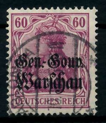 BES 1WK D-POST IN POLEN Nr 16b gestempelt X776AA2
