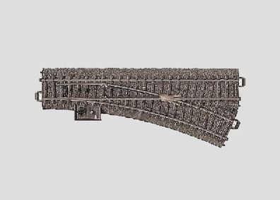 Maerklin 24612 C-Gleis Weiche rechts R=437,5mm 24,3° Spur H0