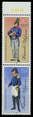 DDR Zusammendruck Nr SZd310 postfrisch SENKR PAAR ORA X0BFEA2