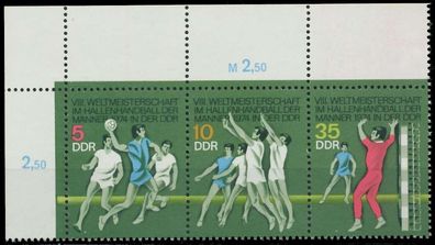 DDR Zusammendruck Nr WZd299 postfrisch 3ER STR ECKE-OLI SBD790E